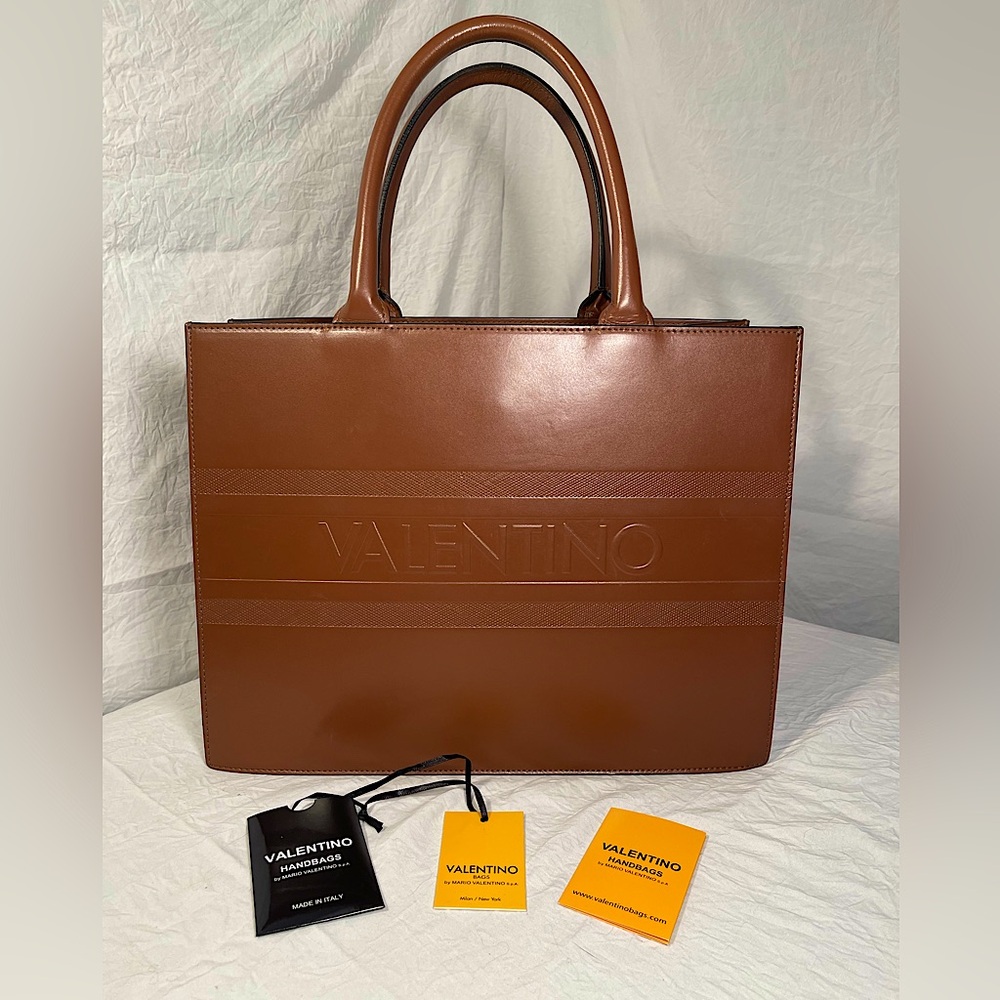 Mario Valentino Large Tote - Brown - Excellent Condition